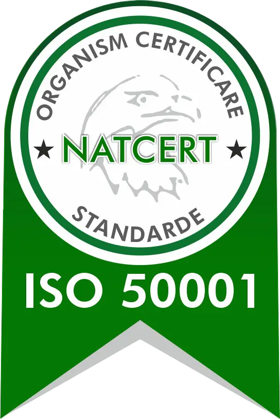 Certificare ISO 50001 - Managementul energiei